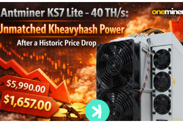 0bae4506348708190b3c2e6605107d0e02124796.png Antminer KS7 – 40 TH/s: Unmatched Kheavyhash Power After a Historic Price Drop