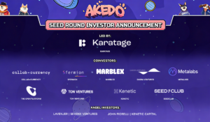 AKEDO-INVSESTOR-300x175.png AKEDO Raises 5 Million USD Seed Round to Build an AI-Native Content Creation Engine and Launchpad Powered by Multi-Agent Systems