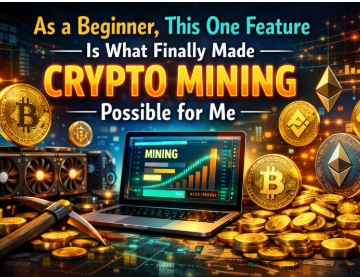 As a Beginner, This One Feature Is What Finally Made Crypto Mining Possible for Me