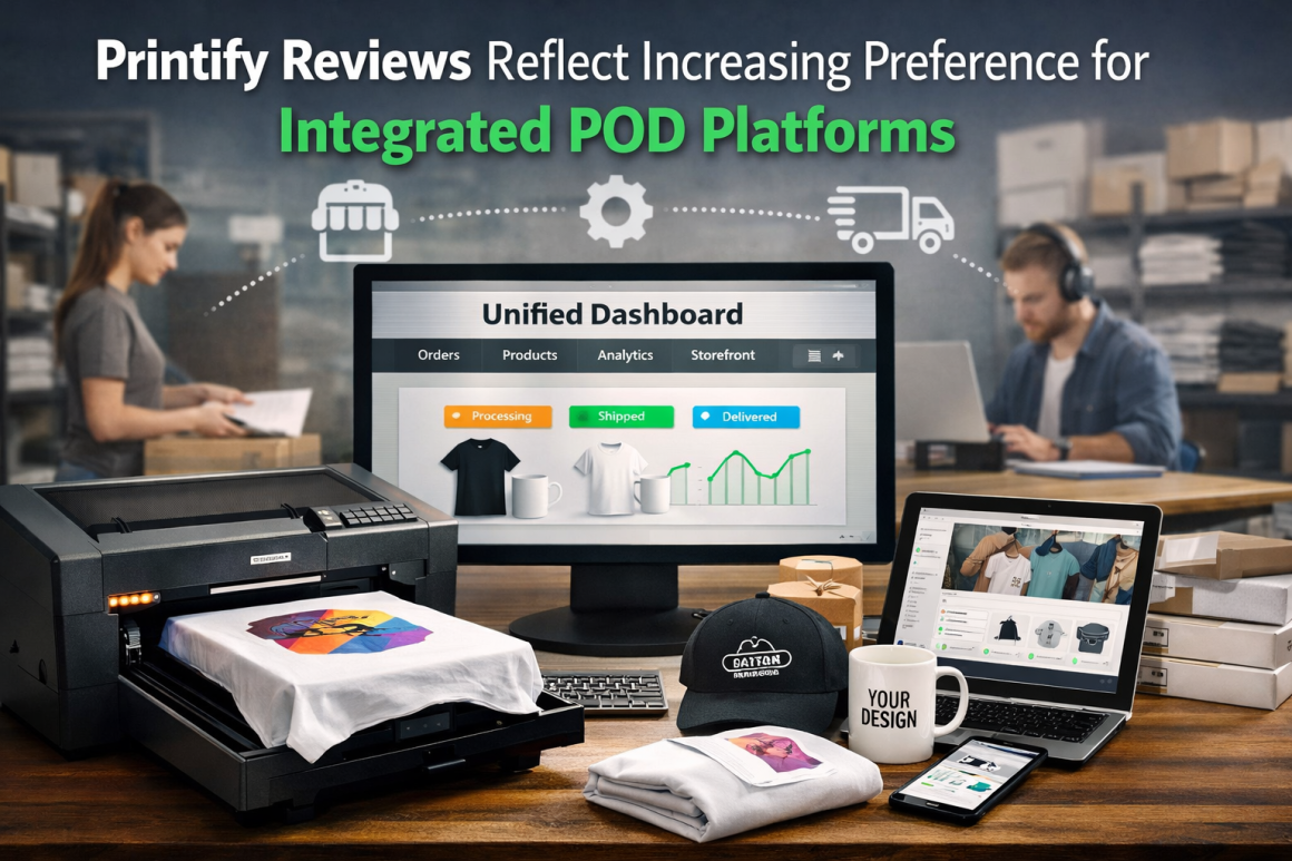 Printify Reviews Reflect Increasing Preference for Integrated POD Platforms