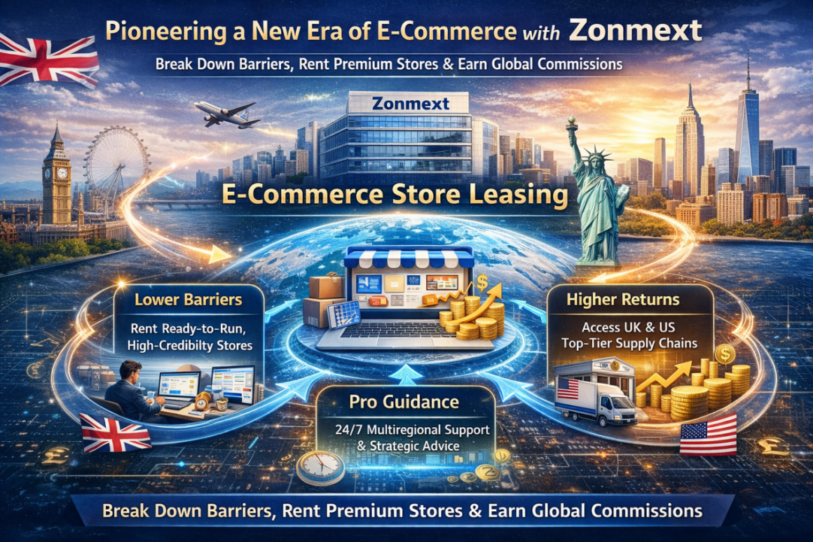 Zonmext Leads a New Track in E-commerce Store Leasing