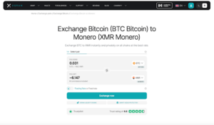 Xgram.io Enables BTC to XMR Swaps, Delivering Fast and Secure Bitcoin to Monero Exchanges