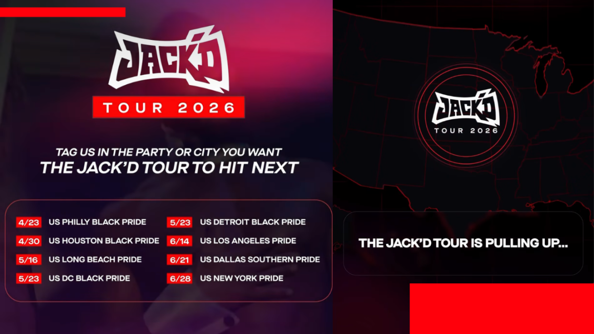 Jack’d Launches Nationwide City-to-City Tour, Bringing the In-App Experience to Life During Pride Season