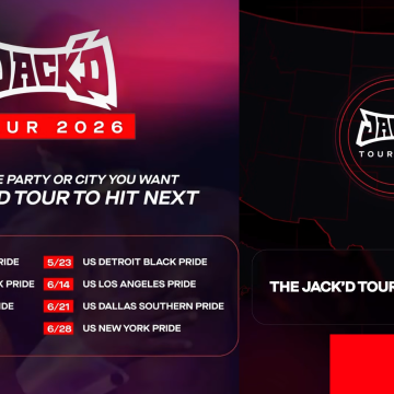 Jack’d Launches Nationwide City-to-City Tour, Bringing the In-App Experience to Life During Pride Season