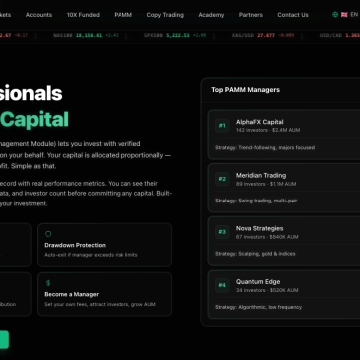 Crucial Markets Expands Its Copy Trading and PAMM Infrastructure to Support Passive Income Strategies