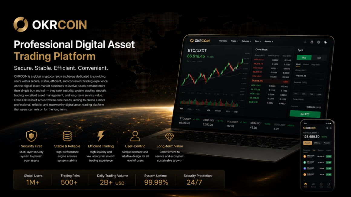 OKRCOIN: A Professional Platform Focused on Digital Asset Trading