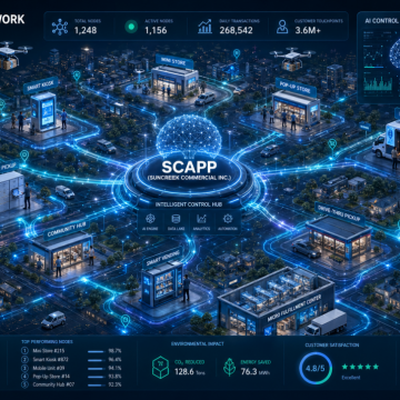 SUNCREEK COMMERCIAL INC. (SCAPP) Pioneers a Global Distributed Retail Network