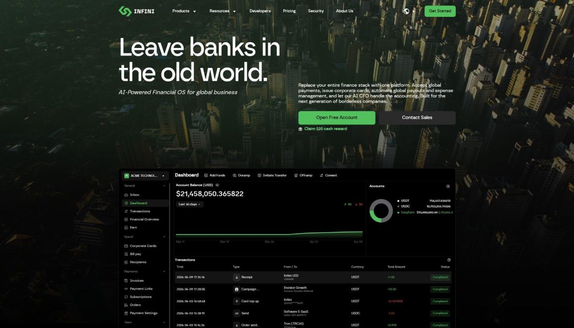 Infini Secures MSB Registration in Canada, Advancing Its Global AI Financial Operating System for Next-Generation Enterprises