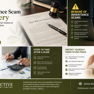 Disective Limited: Inheritance Scam Recovery for Victims of Fraudulent Estate Claims