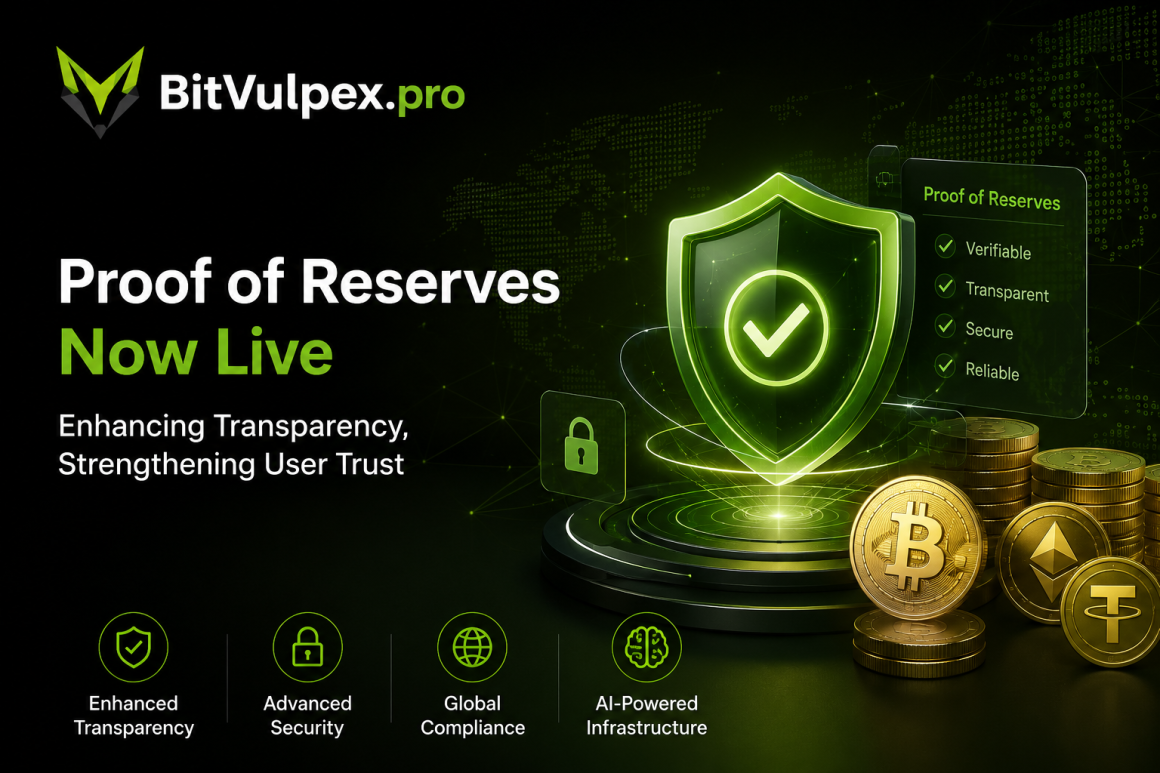 BitVulpex.pro Launches Proof of Reserves System to Strengthen Transparency, Security, and User Trust
