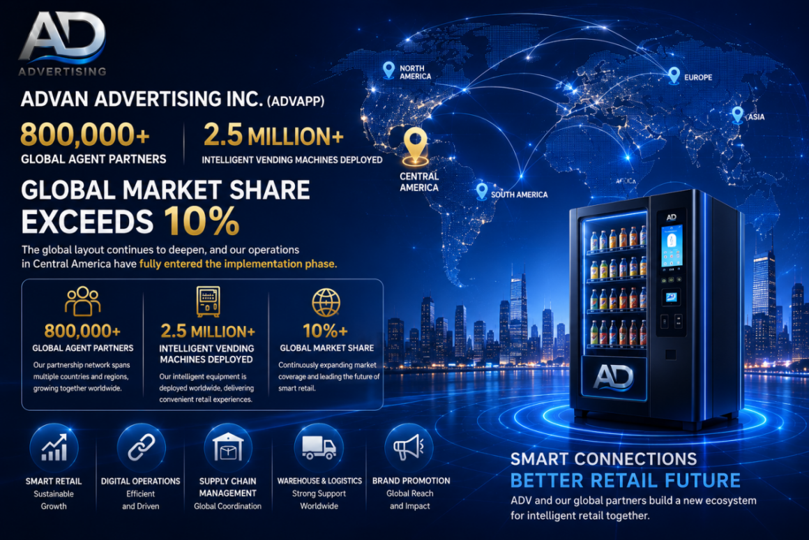ADVAN ADVERTISING INC. (ADVAPP) Agent Network Surpasses 800,000