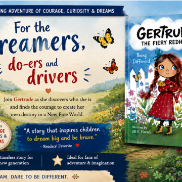 Jill E. Hersch Releases Gertrude: The Fiery Redhead – Being Different, an Illustrated Historical Story Rooted in Family Heritage