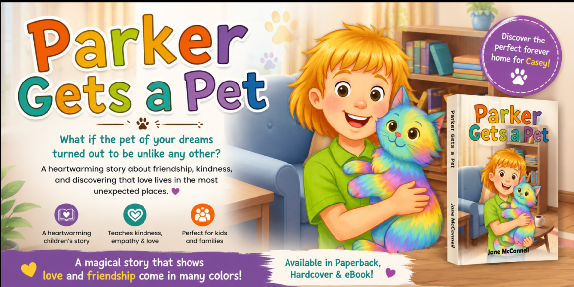 New Children’s Book, Parker Gets a Pet, Explores Themes of Unconditional Love and True Belonging