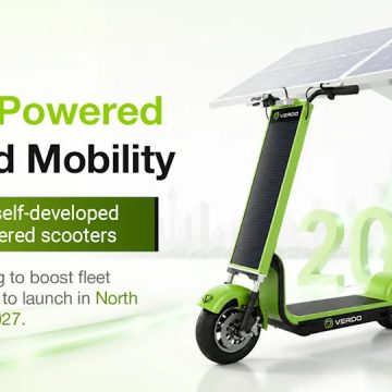 VERDO Finalizes Solar-Powered Shared Scooter Development Plan, Partnering with Global Leading Manufacturers to Advance Low-Carbon Mobility Hardware Innovation