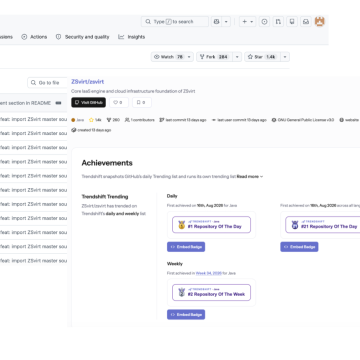 Two Weeks After Open-Sourcing ZSvirt, Five-Minute Trial Images Arrive as GitHub Stars Pass 1.4K