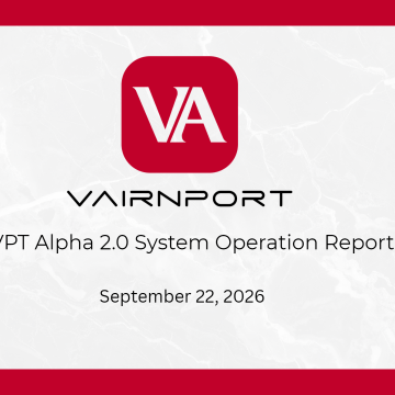 Vairnport VPT Alpha 2.0 System Operation Report – Q3 2026
