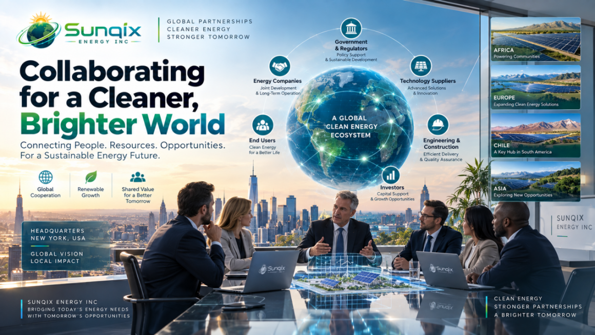 Sunqix Energy INC Builds a Global Renewable Energy Partnership Ecosystem