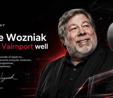 Vairnport received a blessing from Apple co-founder Steve Wozniak