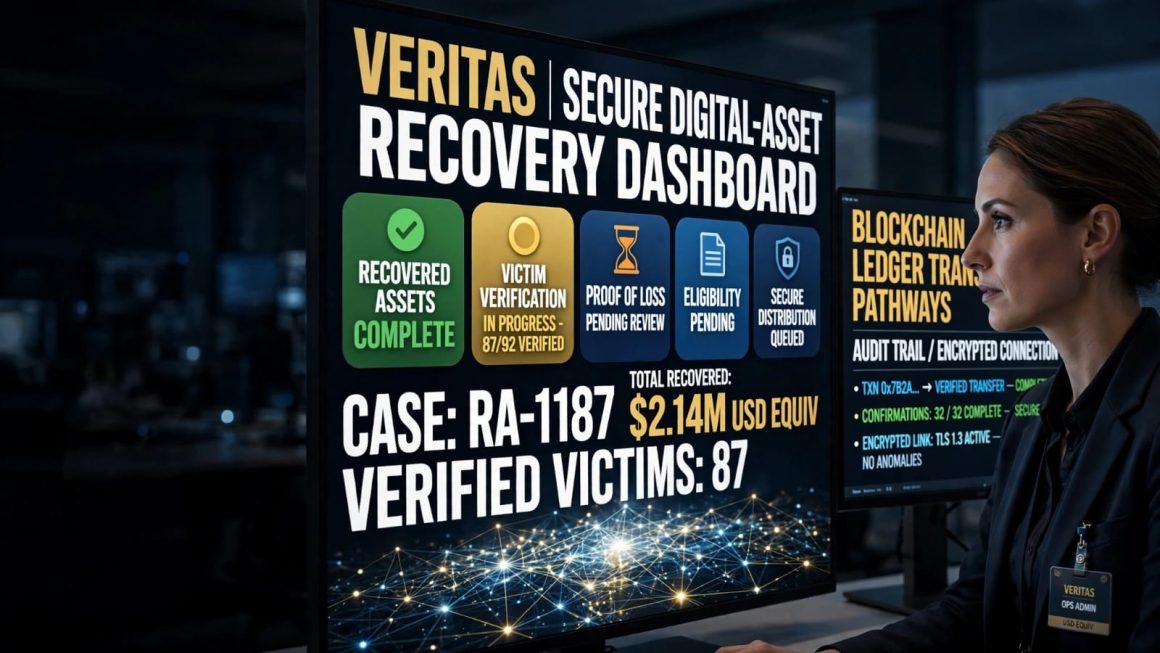 Veritas Builds Secure Infrastructure to Help Government Agencies Distribute Recovered Digital Assets to Victims