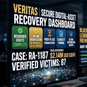 Veritas Builds Secure Infrastructure to Help Government Agencies Distribute Recovered Digital Assets to Victims