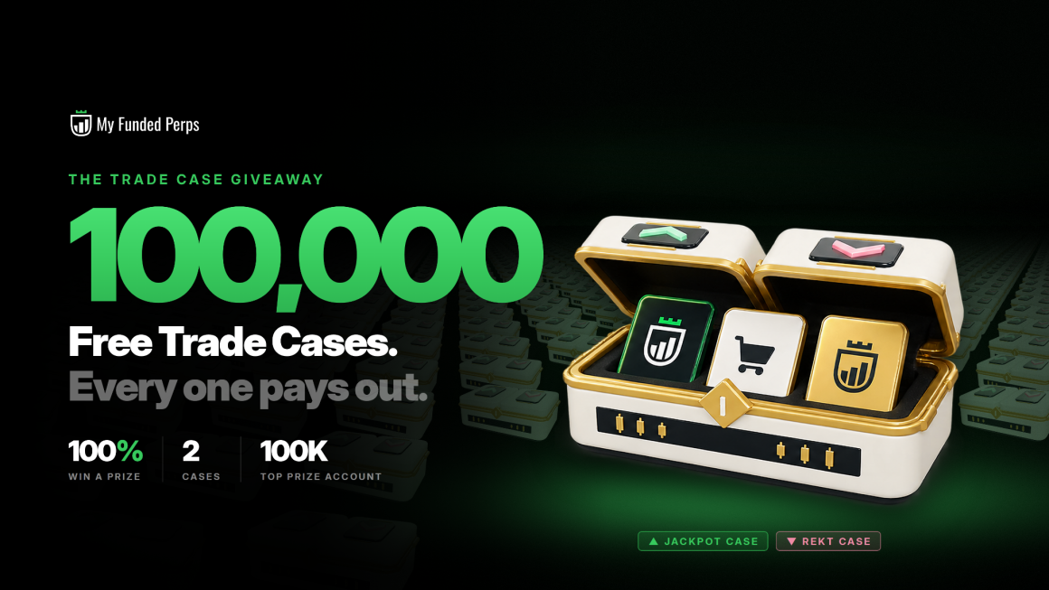 MyFundedPerps Trade Cases: Crypto Prop Firm Gives Away 100,000 Free Cases With Guaranteed Funded Account Prizes