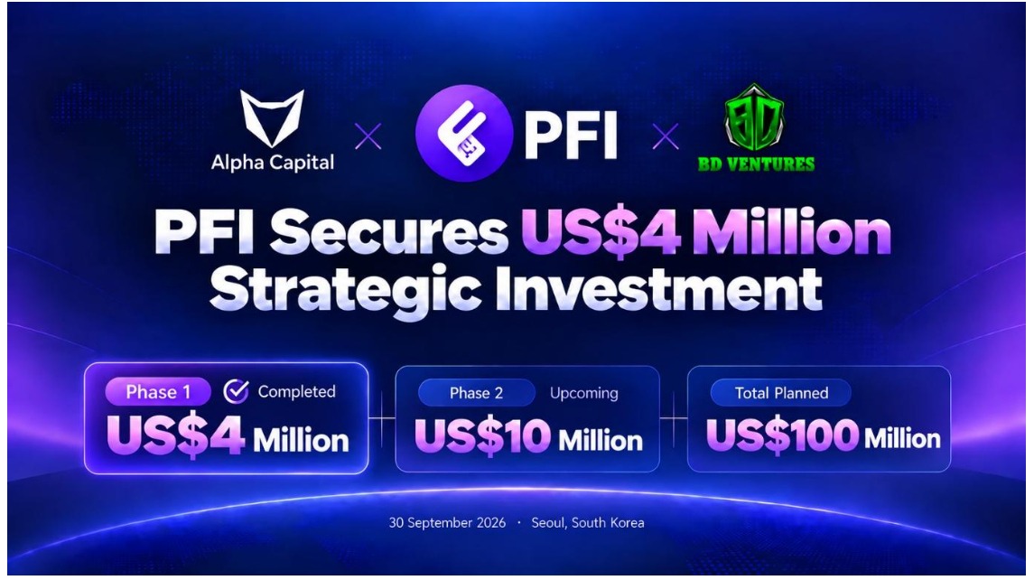 PFI Completes US$4 Million Strategic Investment Signing